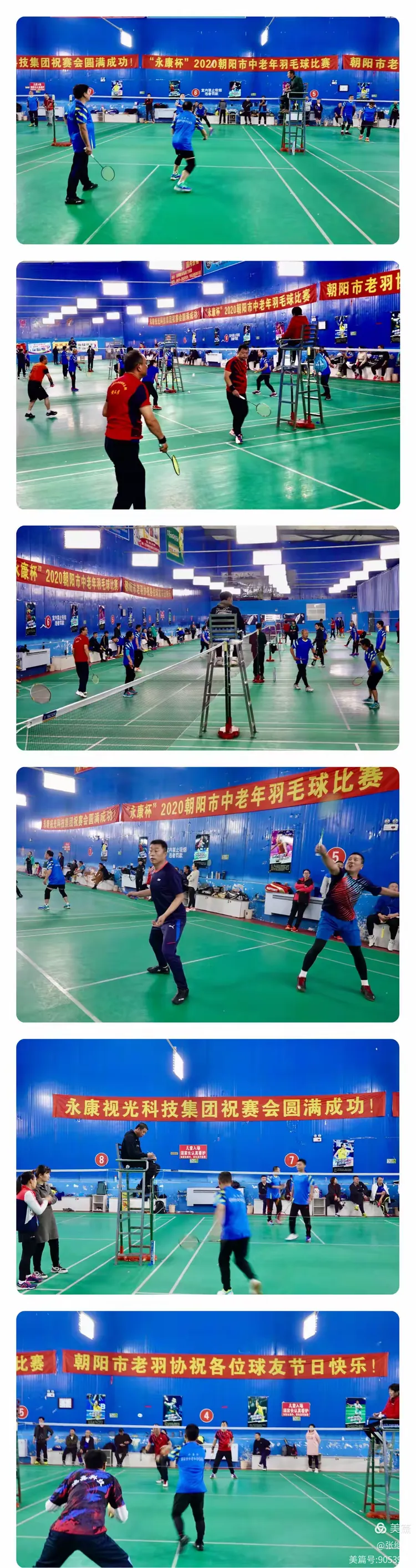 2020"永康杯"朝阳市中老年羽毛球赛圆满收官